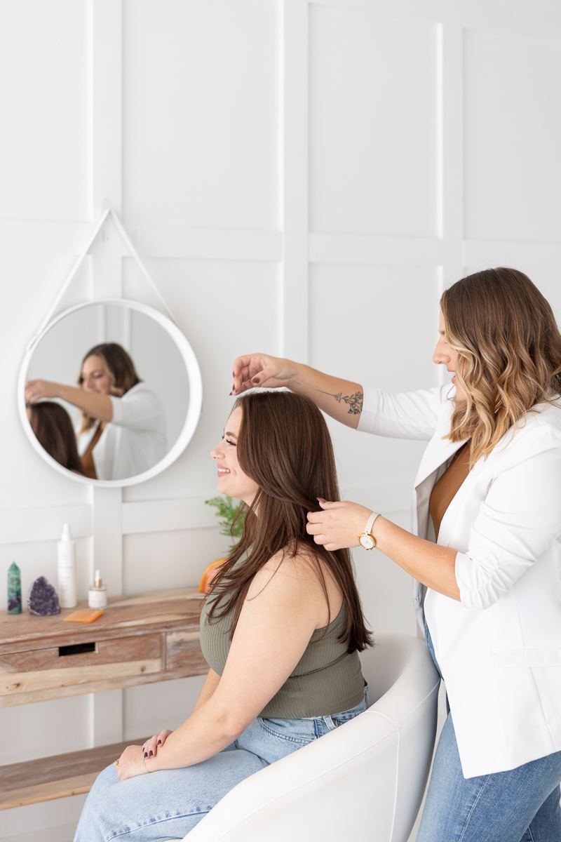 Orlando hair stylist brand photo session