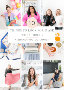 10 things to look for and ask when hiring a Orlando brand photographer