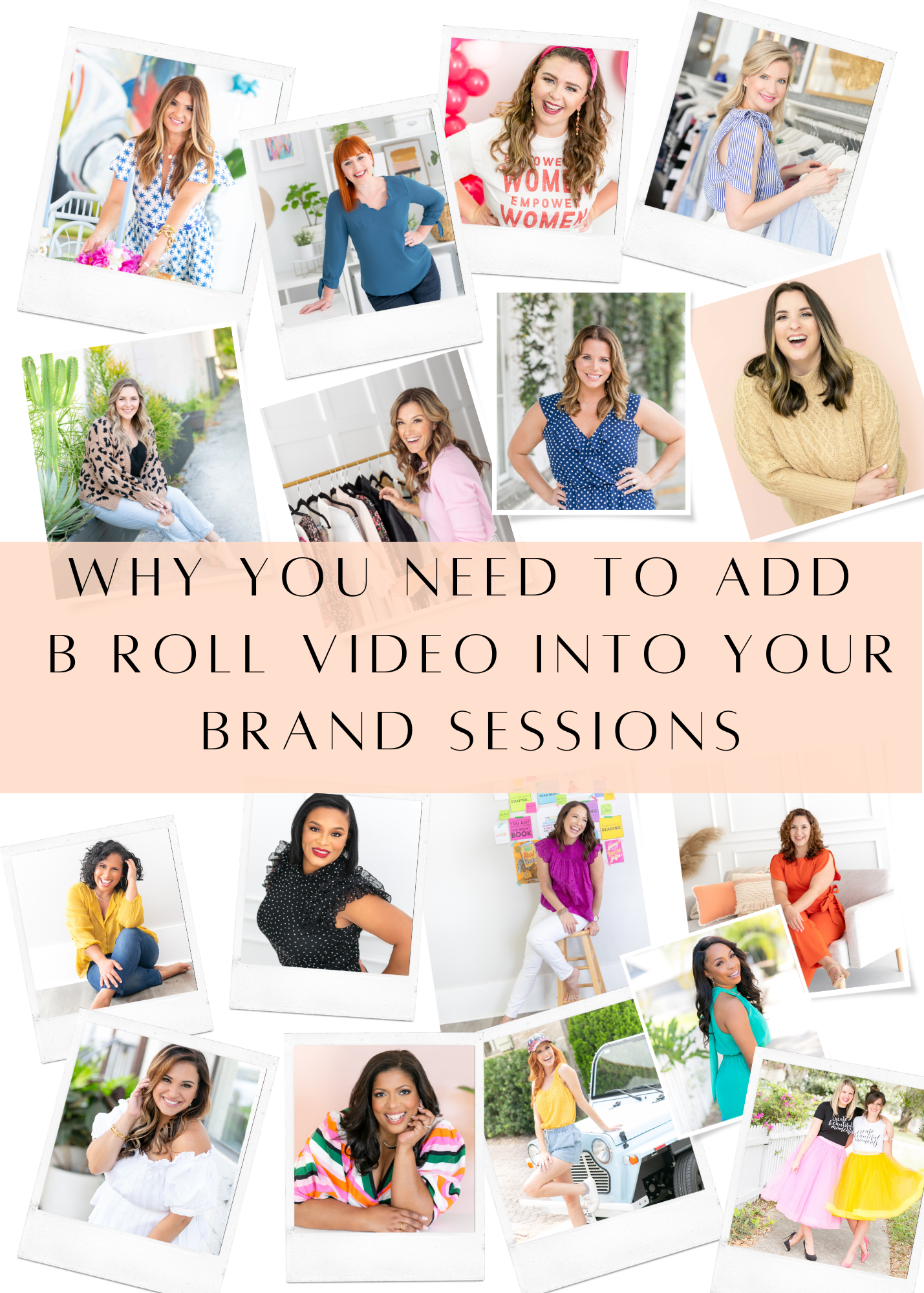 B Roll video for female owned brand