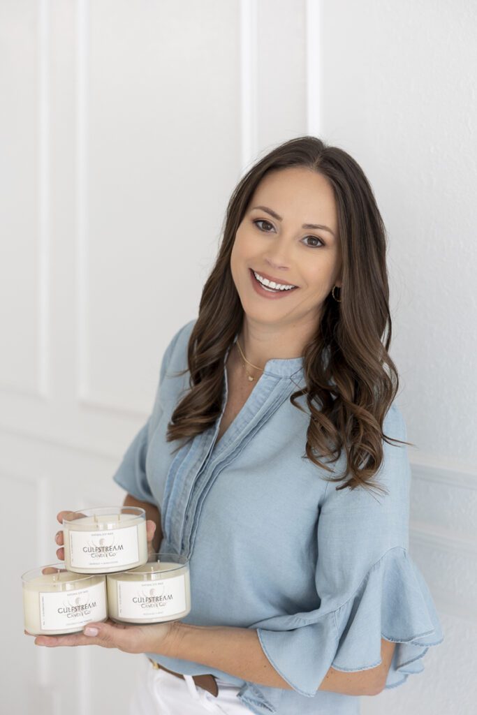 Gulfstream Candle Co. Orlando Brand Product Photo Session 