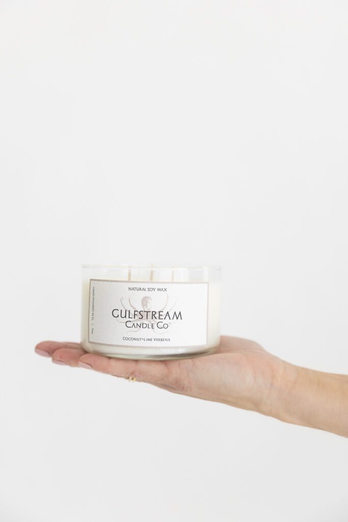 Gulfstream Candle Co. Orlando Brand Product Photo Session 